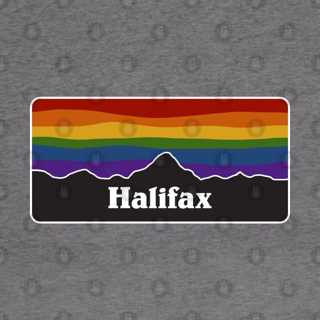 Halifax Rainbow Pride Sunset by viking_elf